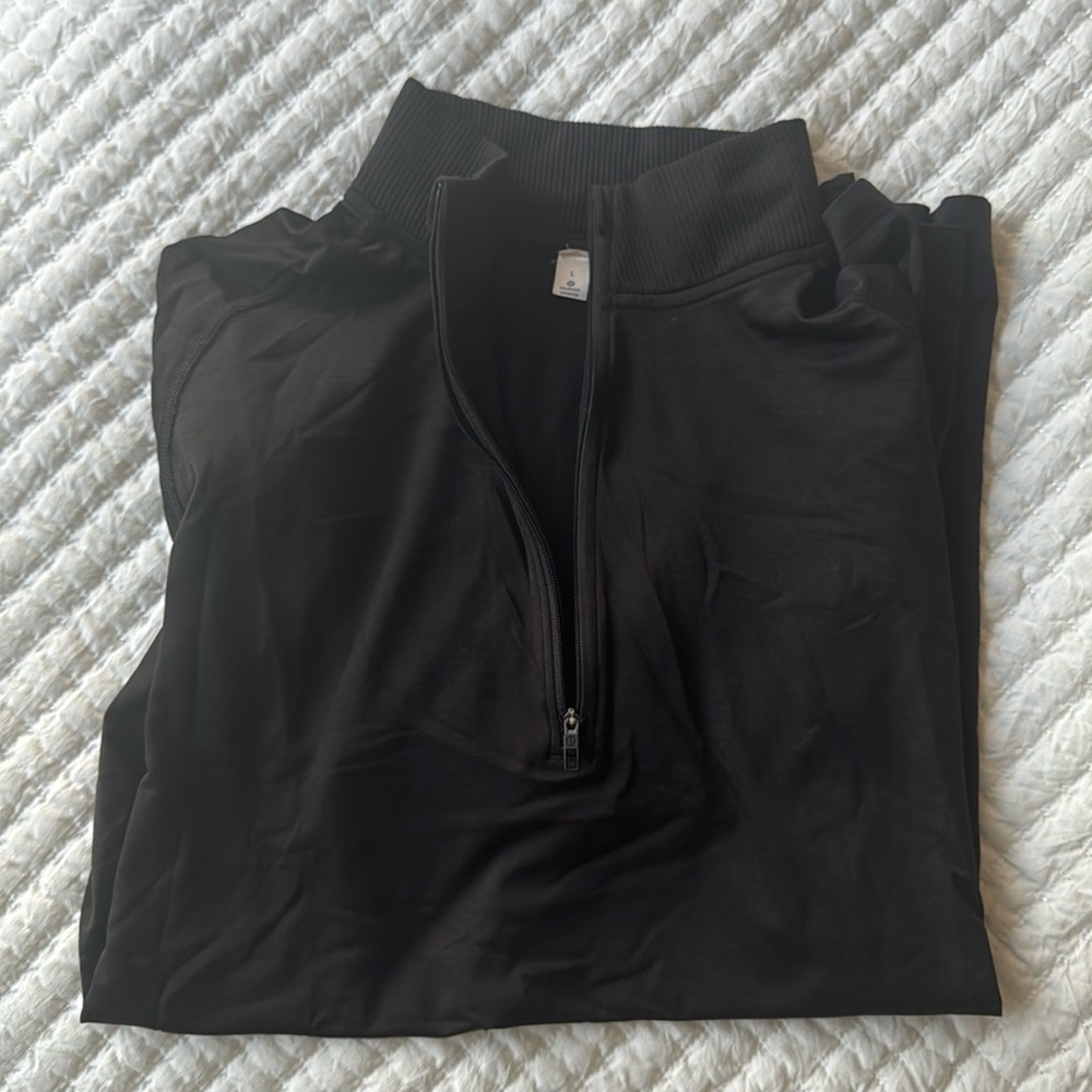 Men’s Black Lululemon Half Zip